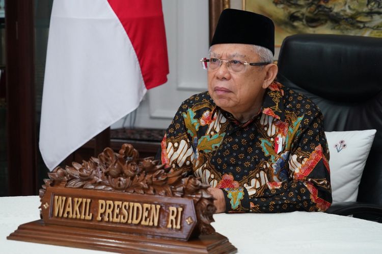 Indonesian Vice President Maruf Amin. 