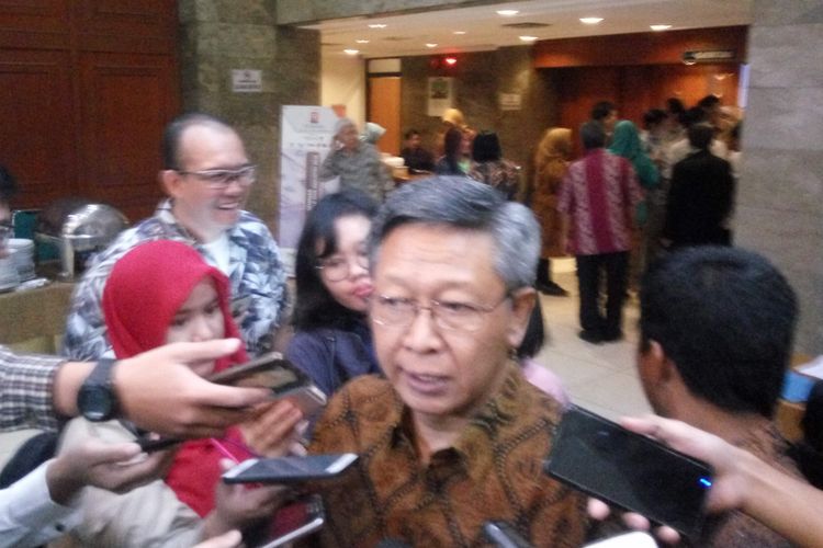 Staf Ahli Menteri Perindustrian Bidang Peningkatan Penggunaan Produk Dalam Negeri Imam Haryono di Jakarta, Kamis (31/1/2019).