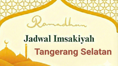 Jadwal Imsakiyah Tangerang Selatan Minggu 1 Maret 2026