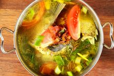 Resep Sop Ikan Kakap Kuali Asam, Menu Buka Puasa 2 Langkah Masak