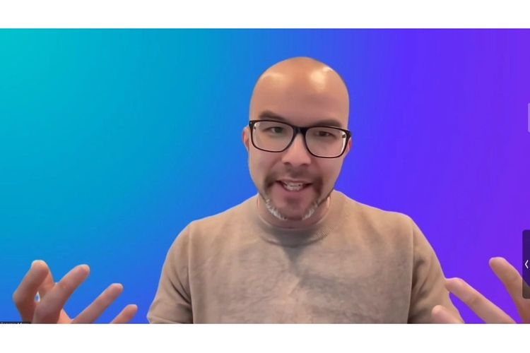 Cameron Adams, Co-Founder sekaligus Chief Product Officer Canva.