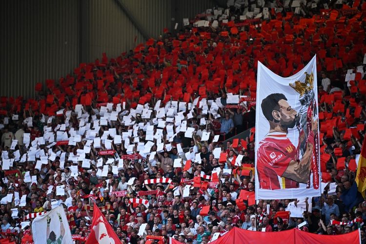 Lampaui Steven Gerrard, Mohamed Salah Cetak Rekor Assist Terbanyak Liverpool di Liga Inggris