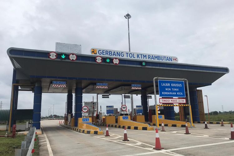 salah satu gerbang tol yang dikelola PT Delameta Bilano