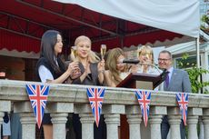 Blackpink Hadiri Perayaan Ulang Tahun Ratu Elizabeth II