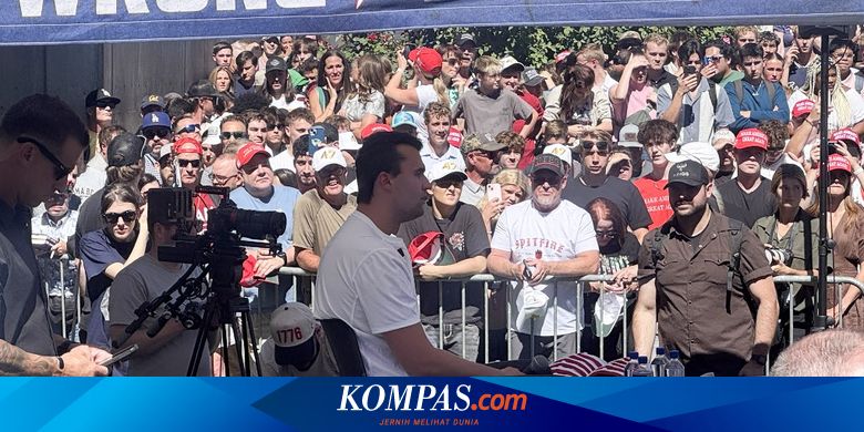 Geger Politikus AS Charlie Kirk Ditembak Mati, Trump Kibarkan Bendera Setengah Tiang