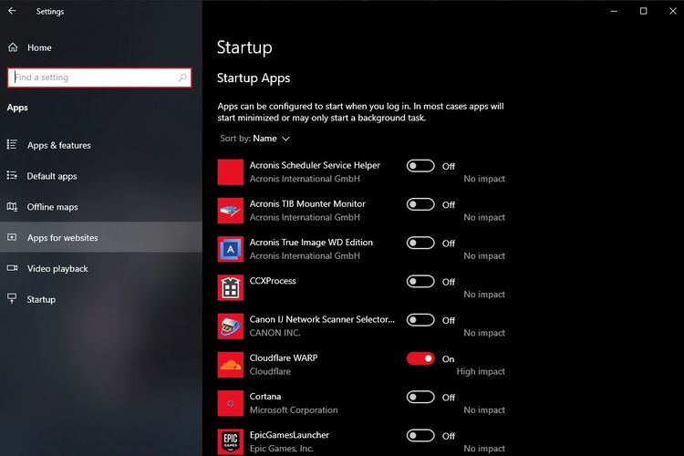 Menu Startup di Windows menampilkan semua aplikasi yang dijalankan secara otomatis sewaktu komputer booting atau restart.  