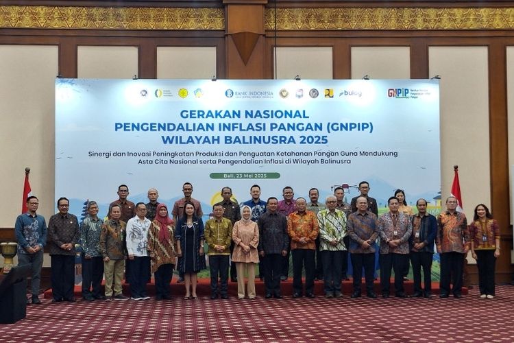 Bank Indonesia menggelar GNPIP Wilayah Balinusra 2025 di Kantor Perwakilan BI Bali, Denpasar, Jumat (23/5/2025)