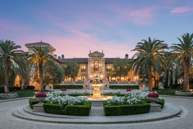 Villa Firenze seluas 9 hektare di Beverly Hills, California / cnbc.com
