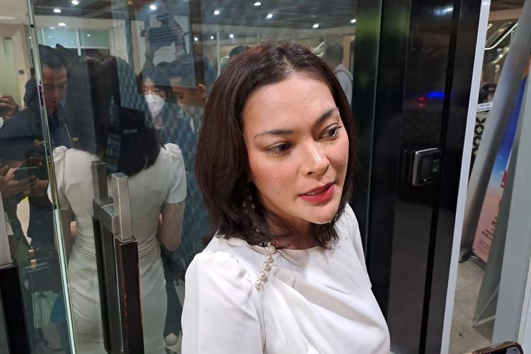Juru bicara Ammy Amalia Fatma Surya (AAFS), Levenia Nababan saat ditemui di MKD DPR, Senayan, Jakarta Pusat, Rabu (14/6/2023). 