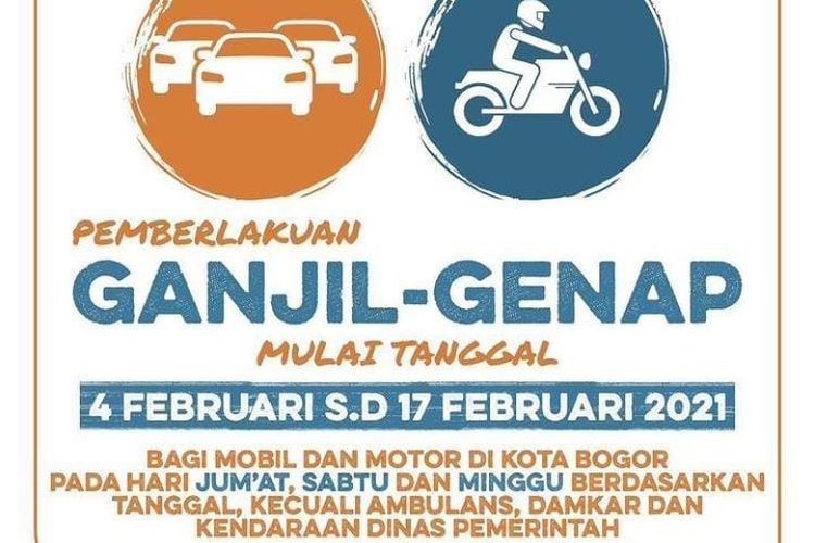 Pemkot Bogor terapkan aturan ganjil genap akhir pekan