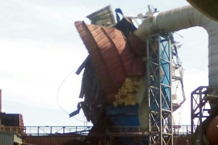 Dua mesin penyedot ore nikel milik PT VDNI di Konawe meledak, 11 pekerja dilarikan ke RSUD Bahteramas Kendari. 