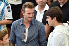 Beckham dan Kaka 
