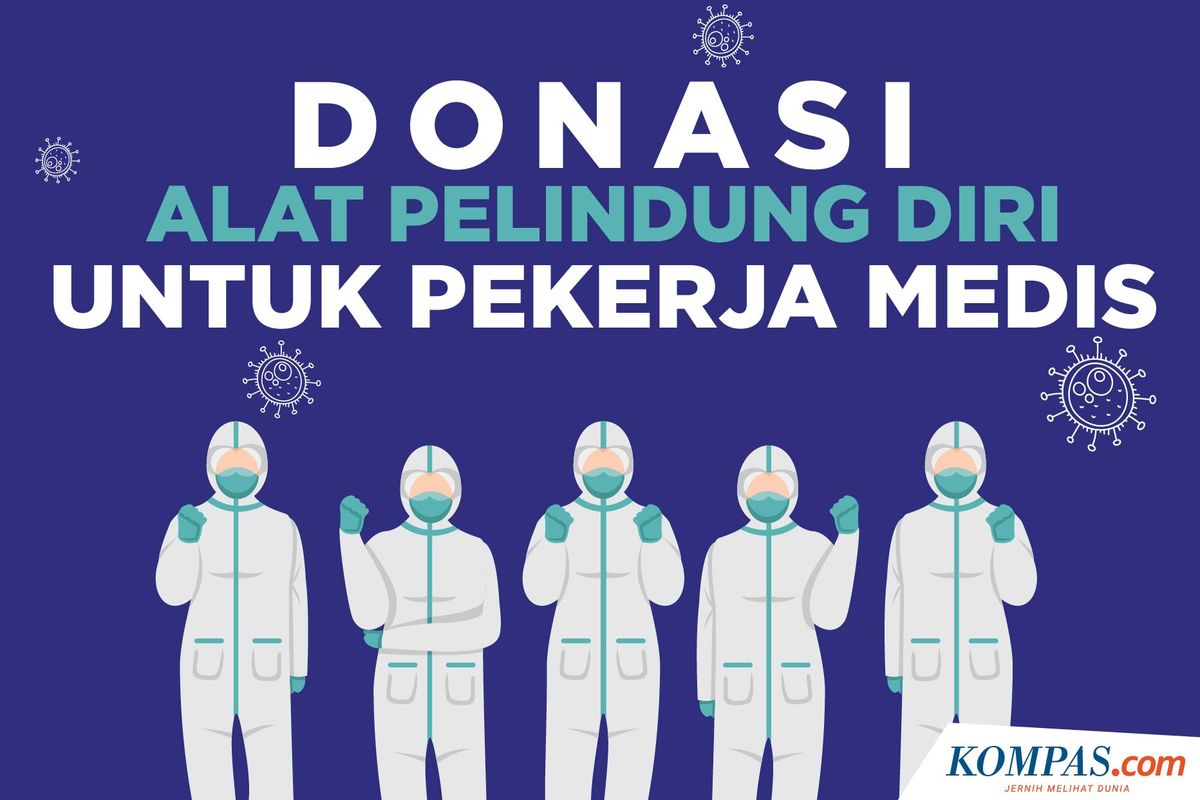 Donasi Alat Pelindung Diri untuk Pekerja Medis