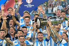 Argentina Juara Copa America 2024, untuk Messi dan Di Maria...