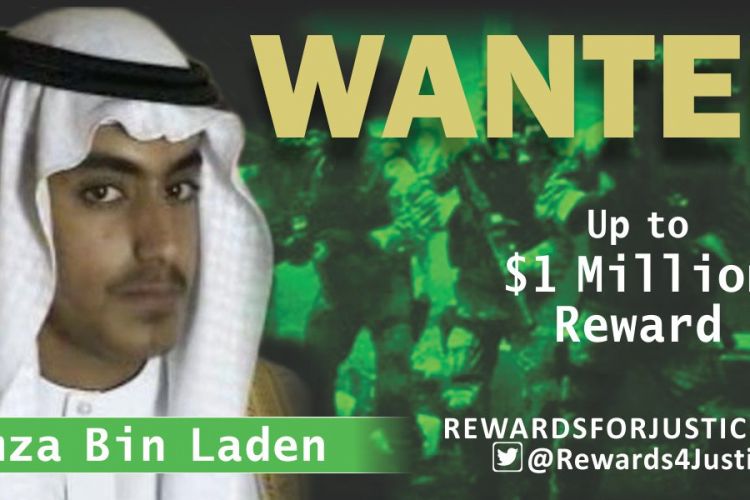 Inilah Hamza bin Laden, putra mendiang Pemimpin Al Qaeda Osama bin Laden yang kini diburu oleh Amerika Serikat dengan tawaran uang hingga 1juta dollar, atau Rp 14 miliar.