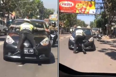 Fakta Viral Video Polisi Terseret di Kap Mobil Saat Hendak Tilang di Bandung