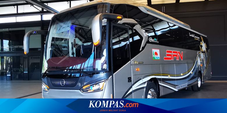 Bodi Bus Baru Laksana Legacy SR2 Panorama, Langsung Dipakai PO SAN - Vimarsana News