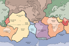 Teori Continental Drift, Penyebab Munculnya Barisan Pegunungan