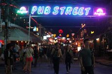 Pub Street, Tempat Turis Menikmati Malam di Kamboja