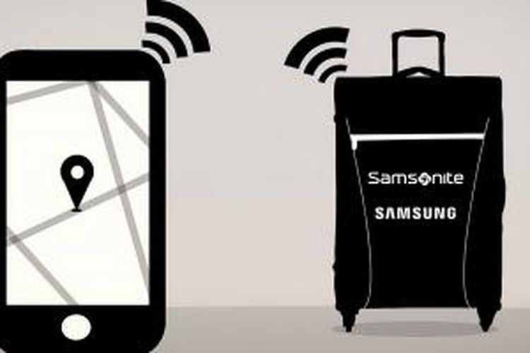 Samsonite dan Samsung berencana bikin koper pintar