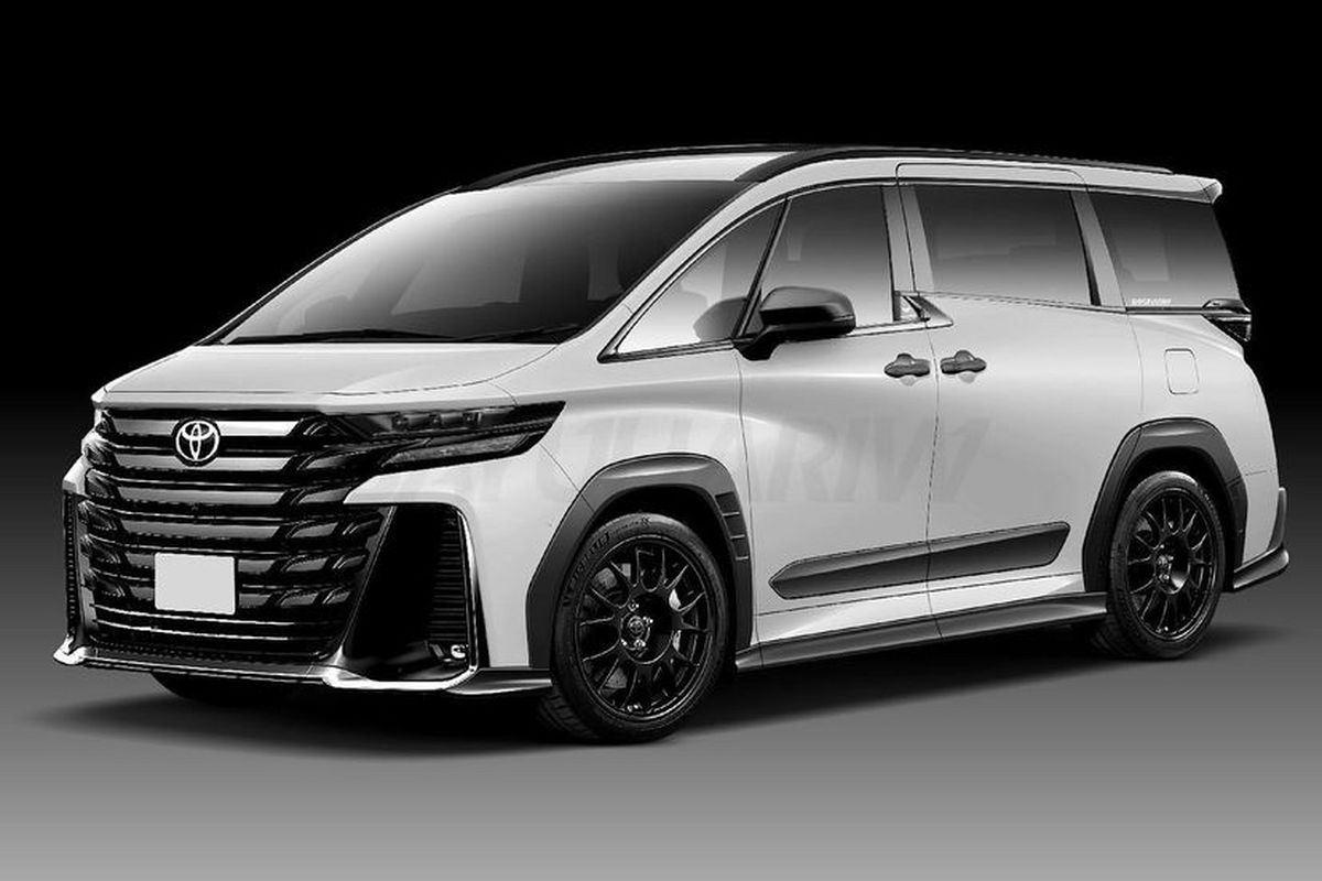 Modifikasi digital Toyota Vellfire