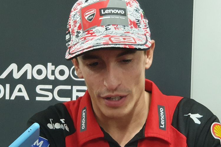 Kata-kata Marc Marquez Usai Catatkan Prestasi Perdana di Mandalika
