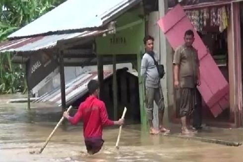 Hujan Sepanjang Malam, 14 Desa di Aceh Besar Diterjang Banjir