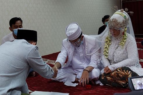Terjerat Kasus Narkoba, Seorang Tahanan Menikah di Mapolres Bandara Soekarno Hatta