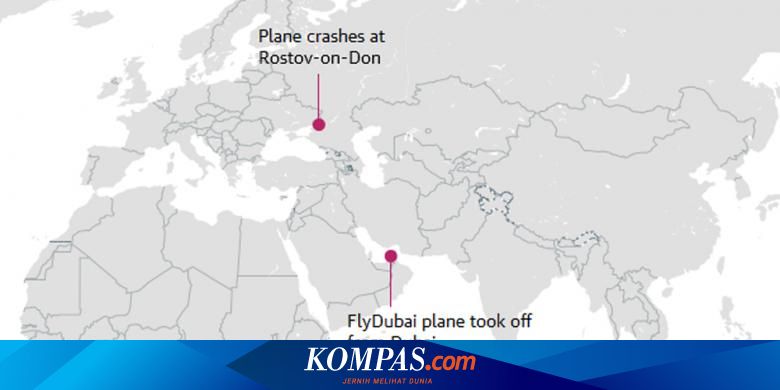 Flydubai карта полетов