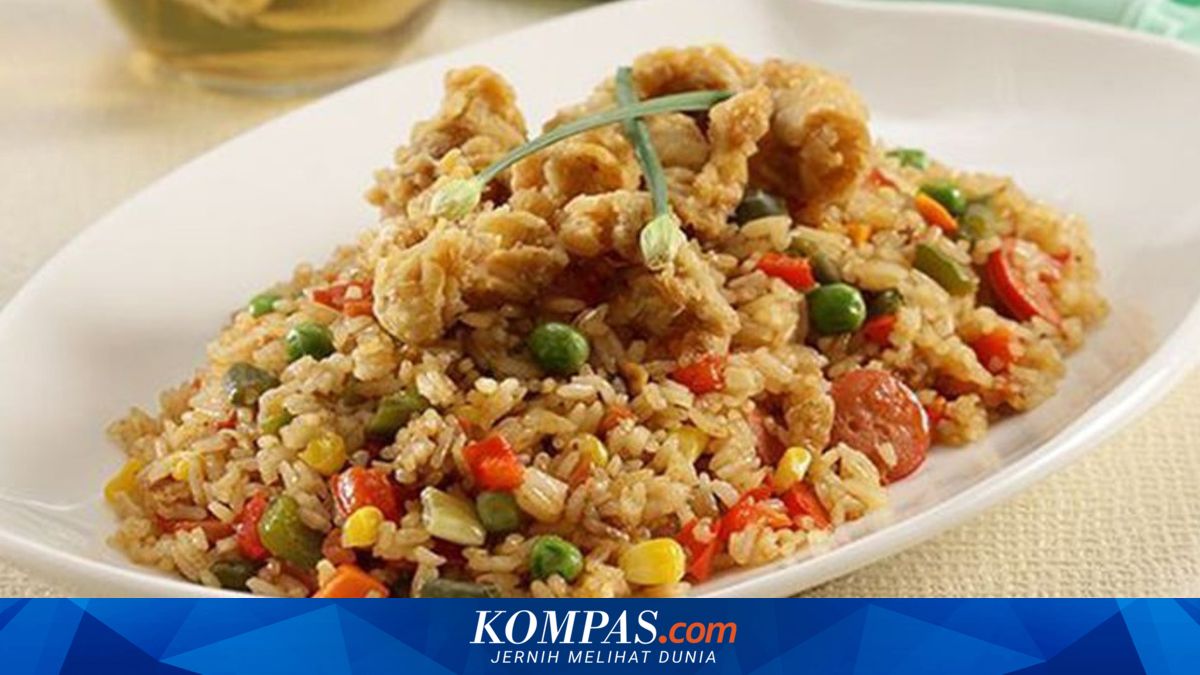 Resep Nasi Goreng Ayam Tepung Krispi, Renyah dan Gurih