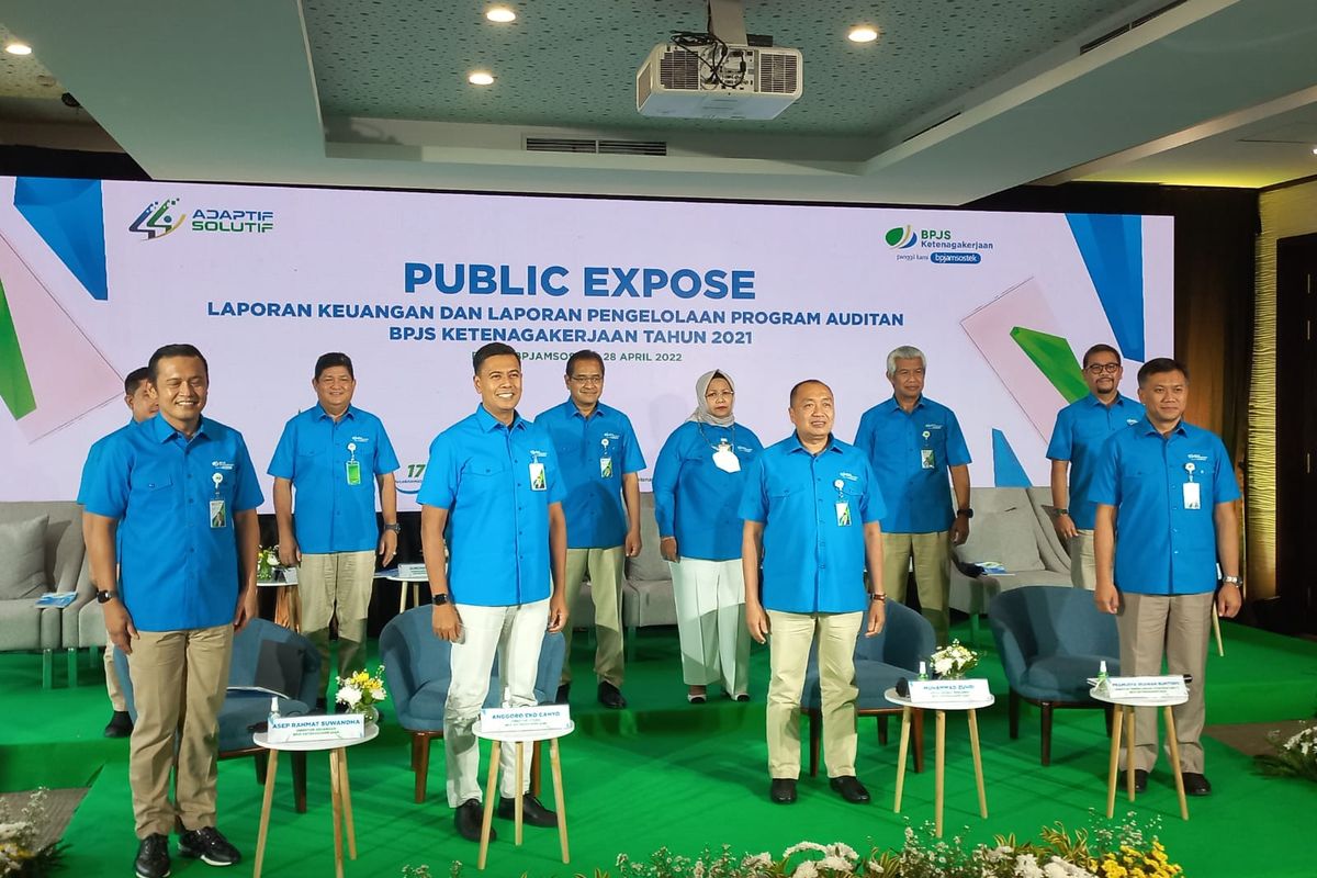 Public Expose BPJS Ketenagakerjaan Kamis (28/4/2022)