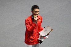 Jonatan Christie Sabet Emas Asian Games 2018