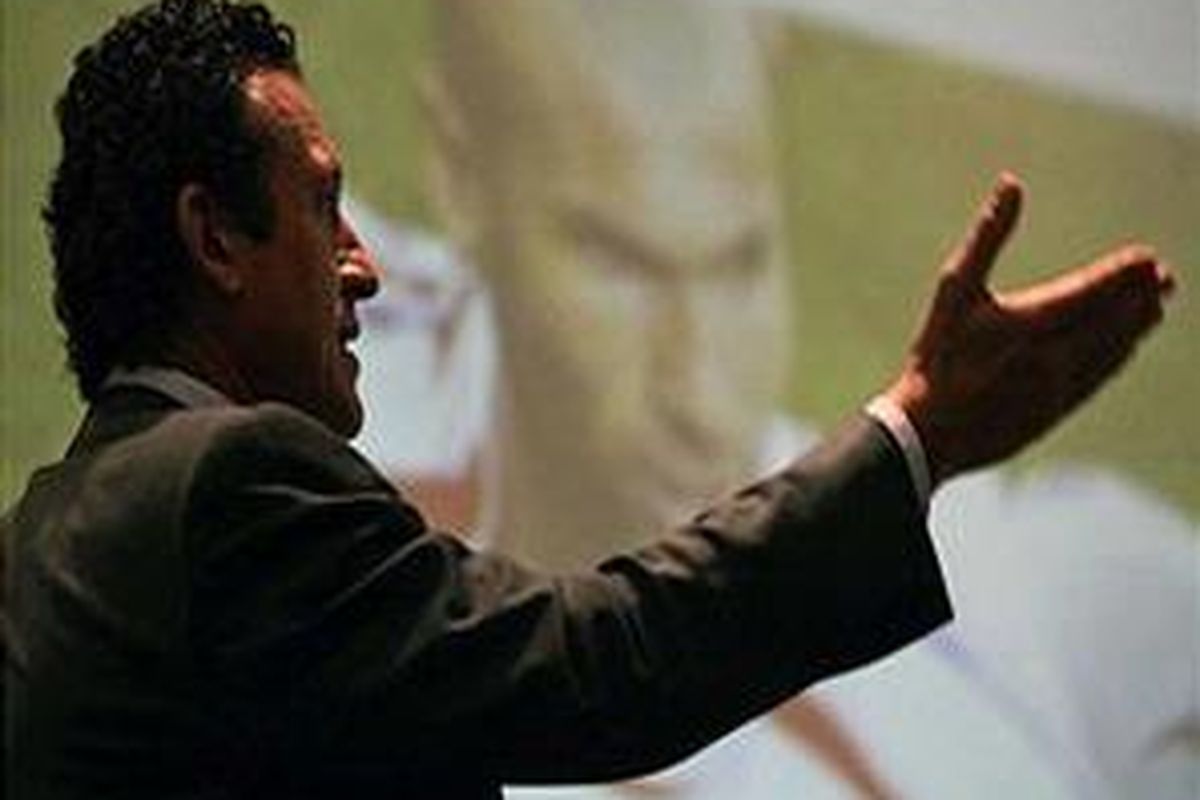 Direktur Olahraga Real Madrid, Jorge Valdano.