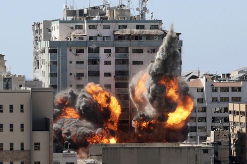 Israel Klaim Hamas Pakai Gedung Tempat Al Jazeera Berkantor untuk Kacaukan Iron Dome