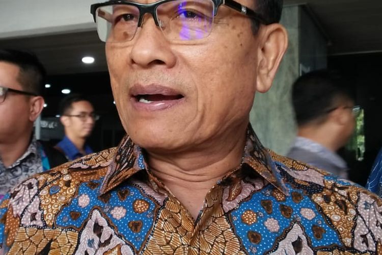 Kepala Staf Kepresidenan (KSP) Jenderal (purn) Moeldoko di Kompleks Parlemen, Senayan, Jakarta, Selasa (18/6/2019)