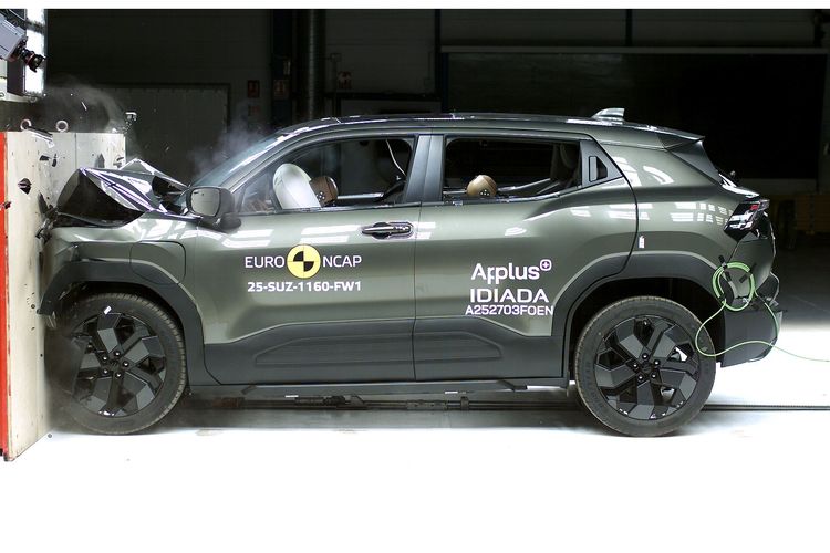 Suzuki e Vitara jalani tes tabrak Euro NCAP