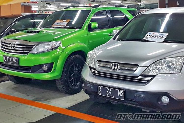 Mobkas SUV dan MPV di MGK Kemayoran