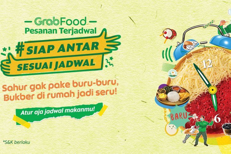 Fitur ?Pesanan Terjadwal? di GrabFood memberikan fleksibilitas pada pelanggan untuk mengatur waktu pemesanan sesuai kebutuhan.