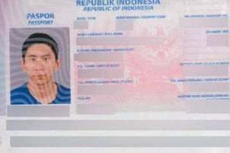 Paspor Indonesia palsu yang disita kepolisian New South Wales dan kepolisian federal Australia (AFP).
