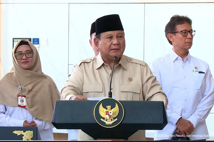 Resmikan RSUD di Krui Lampung, Prabowo Minta Tak Ada Lagi Warga Meninggal karena Terlambat Ditangani
