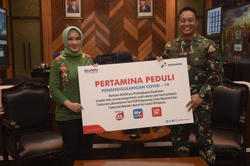 Pertamina Salurkan Bantuan 48.000 APD untuk Tenaga Medis TNI AD