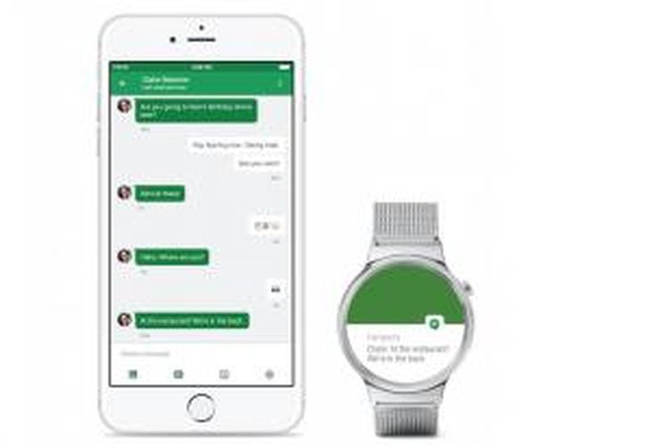 Android Wear untuk iOS diluncurkan