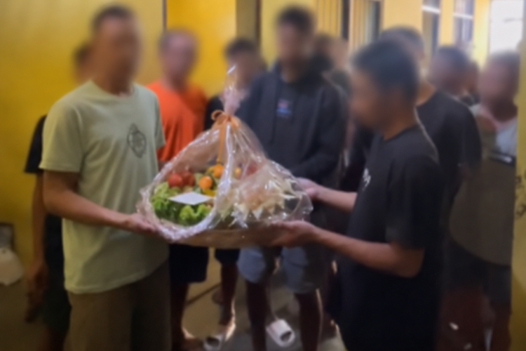 Saat Tahanan Ikut Merayakan Hut Bhayangkara ke-80 di Labuan Bajo