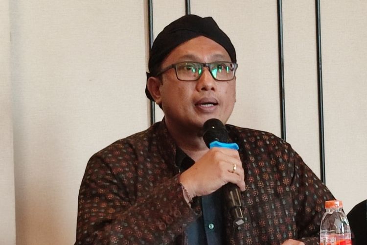 Koordinator Divisi Penanganan Pelanggaran Bawaslu DKI Jakarta Benny Sabdo saat ditemui di Jakarta Pusat, Sabtu (16/12/2023).