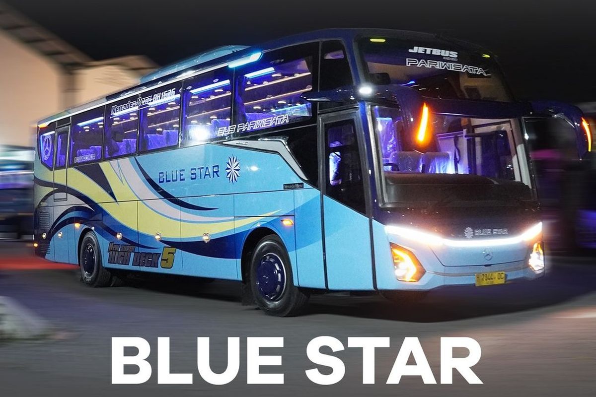 Kabin bus baru PO Blue Star