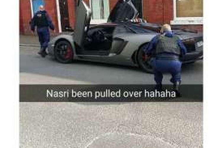 Mobil Lamborghini milik Samir Nasri yang disita polisi karena Lamborghini Aventador Pirelli Edition seharga 330.000 pound (sekitar Rp 6 miliar) ini belum mendapat izin beredar di Inggris.