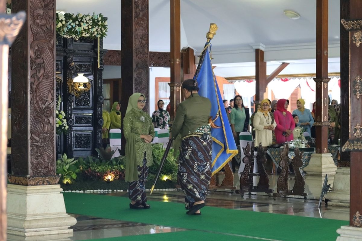 Pemerintah Kabupaten Blitar menggelar acara perayaan hari jadi ke-700 tahun, Kabupaten Blitar, Jawa Timur, di Pendopo Ronggo Hadinegoro, Kabupaten Blitar, Senin (5/8/2024). 