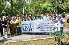 Gelar CSR di Hutan Kota Pekanbaru, BRINS Ikut Meriahkan Hari Bakti Rimbawan Ke-40