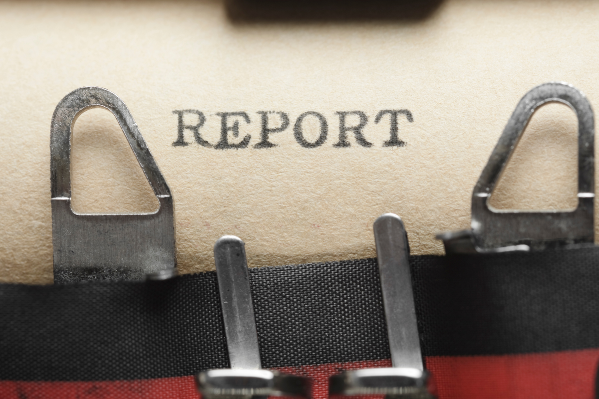 Ilustrasi laporan palsu.