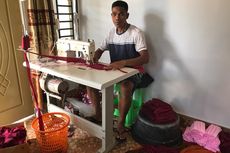Banting Setir Jadi Pembuat Masker, Pedagang Ini Raup Omzet Puluhan Juta Rupiah